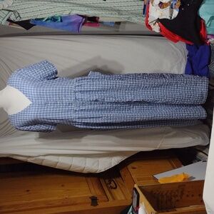 Fab Only Necessities plaid dress, sz 14/16